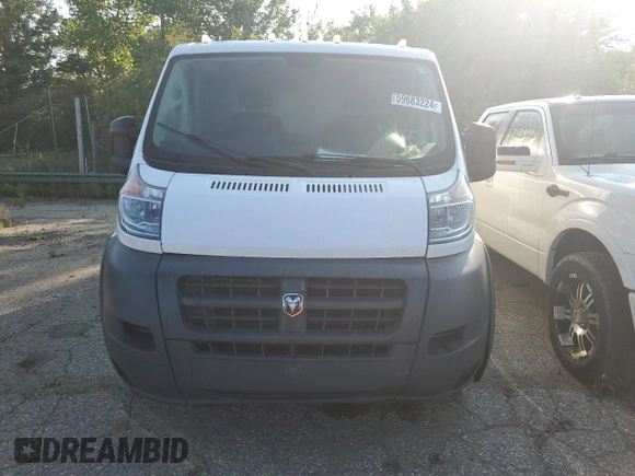 2018 Ram ProMaster Cargo with VIN 3C6TRVAG0JE154199, listed as a Copart auction lot 59683224 with 125,205 mi miles and Clean Title. Bid and sale history available at DreamBid. Image 5.