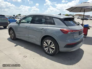 2023 Audi Q4 e-tron Premium Plus with VIN WA1BCBFZXPP079240, listed as a Copart auction lot 60474944 with 8,692 mi miles and Salvage Title. Bid and sale history available at carsss.com. Image 2.