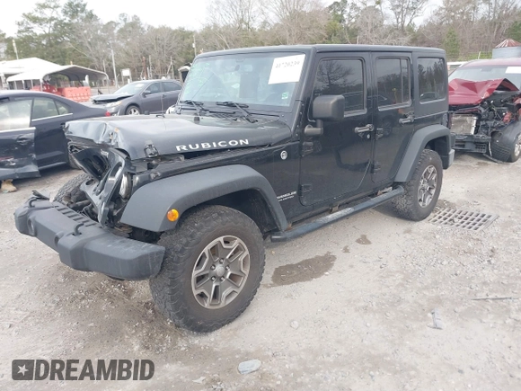 2017 Jeep Wrangler Unlimited Rubicon with VIN 1C4BJWFG4HL679150, listed as a IAAI auction lot 41720239 with 81,142 mi miles and . Bid and sale history available at DreamBid. Image 2.