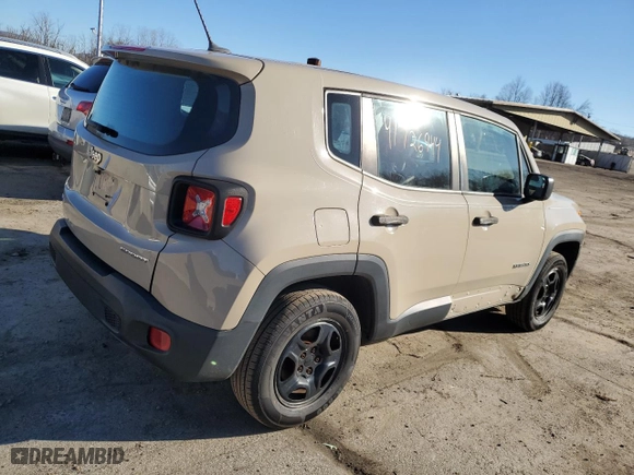 2015 Jeep Renegade Sport with VIN ZACCJBAH0FPB56346, listed as a Copart auction lot 41726944 with 165,831 mi miles. Bid and sale history available at carsss.com. Image 3.