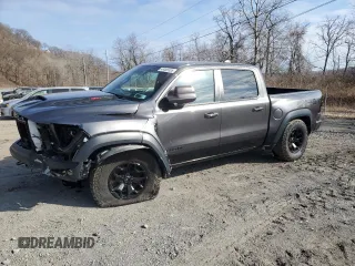 2022 Ram 1500 TRX with VIN 1C6SRFU94NN265242, listed as a Copart auction lot 49386555 with 20,580 mi miles and Salvage Title. Bid and sale history available at carsss.com. Image 1.