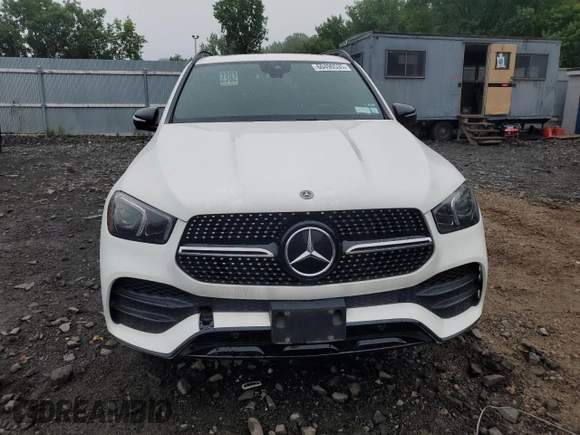 2020 Mercedes-Benz GLE 350 with VIN 4JGFB4KB3LA081175, listed as a Copart auction lot 60490535 with Not provided miles and Salvage title. Bid and sale history available at DreamBid. Image 5.