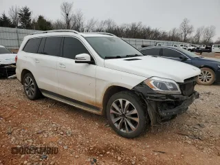 2016 Mercedes-Benz GL with VIN 4JGDF6EE2GA630304, listed as a Copart auction lot 89369925 with 188,143 mi miles and Salvage Title. Bid and sale history available at carsss.com. Image 4.