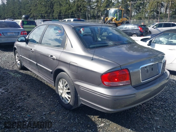 2004 Hyundai Sonata with VIN KMHWF25SX4A963868, listed as a IAAI auction lot 41973317 with 191,843 mi miles. Bid and sale history available at carsss.com. Image 3.
