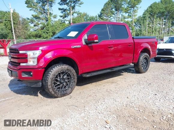 2018 Ford F-150 XL with VIN 1FTEW1EG4JFC40215, listed as a IAAI auction lot 42717993 with 93,820 mi miles and . Bid and sale history available at DreamBid. Image 17.