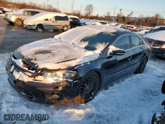 2014 Volkswagen CC Sport with VIN WVWBN7AN9EE505056, listed as a Copart auction lot 87305504 with 168,585 mi miles and Salvage Title. Bid and sale history available at carsss.com. Image 1.