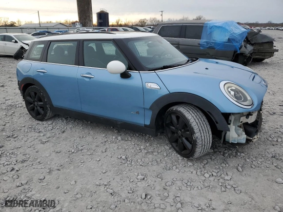 2017 MINI Clubman Cooper S with VIN WMWLU5C31H2E84152, listed as a Copart auction lot 89354455 with 91,172 mi miles and Salvage Title. Bid and sale history available at carsss.com. Image 4.