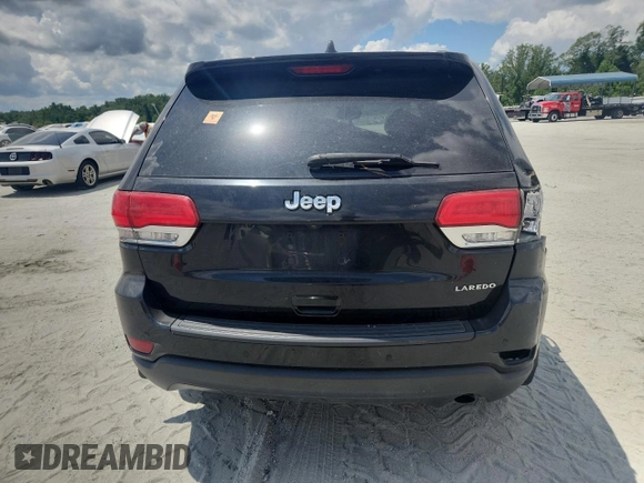 2018 Jeep Grand Cherokee Laredo E with VIN 1C4RJEAG7JC429617, listed as a Copart auction lot 65389805 with 190,901 mi miles and Clean title. Bid and sale history available at DreamBid. Image 6.