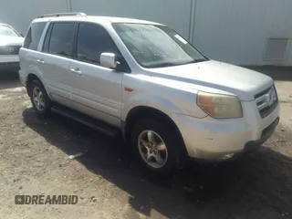 2006 Honda Pilot EX with VIN 5FNYF18446B004335, listed as a IAAI auction lot 42111242 with 234,787 mi miles and . Bid and sale history available at DreamBid. Image 1.
