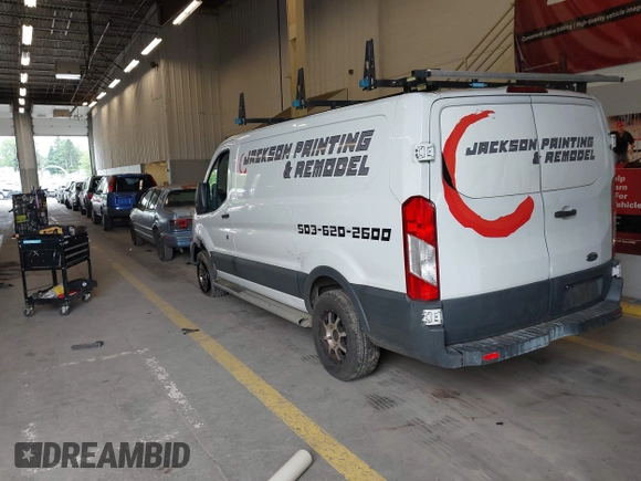 2015 Ford Transit Cargo z VIN 1FTNR1ZM4FKA66250, wystawiony jako IAAI lot #42249224 z przebiegiem 86 225 mil mil oraz . Historia ofert i sprzedaży dostępna na DreamBid. Obrazek 3.