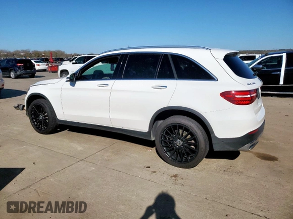 2018 Mercedes-Benz GLC with VIN WDC0G4JB5JV038552, listed as a Copart auction lot 49878755 with 70,196 mi miles and Salvage Title. Bid and sale history available at carsss.com. Image 2.