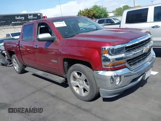 2017 Chevrolet Silverado 1500 LT with VIN 3GCPCREC3HG394372, listed as a IAAI auction lot 41948350 with 94,724 mi miles. Bid and sale history available at carsss.com. Image 1.