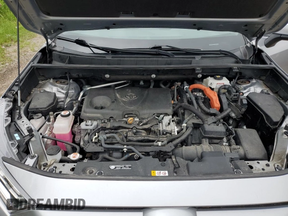 2021 Toyota RAV4 Hybrid XLE with VIN 4T3RWRFV7MU048075, listed as a Copart auction lot 62826975 with 63,347 mi miles and Clean title. Bid and sale history available at DreamBid. Image 12.