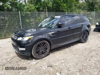 2015 Land Rover Range Rover Sport HSE with VIN SALWR2VF6FA615642, listed as a Copart auction lot 61460915 with 106,463 mi miles and Clean title. Bid and sale history available at DreamBid. Image 1.