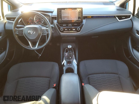 2022 Toyota Corolla Hatchback SE with VIN JTNB4MBEXN3157436, listed as a Copart auction lot 81255704 with 48,629 mi miles and Salvage Title. Bid and sale history available at carsss.com. Image 8.