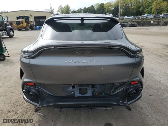 2024 Aston Martin DBX 707 with VIN SD7VUJBW5RTV11247, listed as a Copart auction lot 71076824 with 0 mi miles and Salvage Title. Bid and sale history available at carsss.com. Image 6.