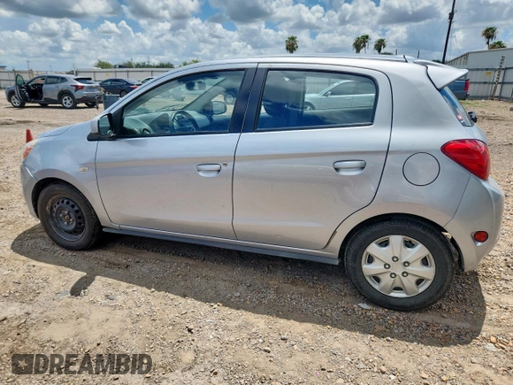2014 Mitsubishi Mirage DE with VIN ML32A3HJ5EH013813, listed as a Copart auction lot 62671415 with 145,712 mi miles and Salvage title. Bid and sale history available at DreamBid. Image 2.