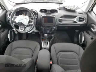 2018 Jeep Renegade Latitude with VIN ZACCJABB8JPG73693, listed as a Copart auction lot 49843235 with 92,447 mi miles and Salvage Title. Bid and sale history available at carsss.com. Image 8.