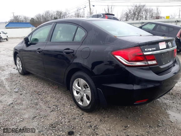 2014 Honda Civic Sedan LX with VIN 2HGFB2F59EH537506, listed as a Copart auction lot 84414474 with 142,792 mi miles and Non Repairable. Bid and sale history available at carsss.com. Image 2.