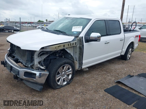 2018 Ford F-150 XL with VIN 1FTEW1E56JKC02331, listed as a IAAI auction lot 42554412 with 203,633 mi miles and . Bid and sale history available at DreamBid. Image 18.