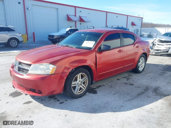 2008 Dodge Avenger SXT with VIN 1B3LC56K38N183131, listed as a IAAI auction lot 41581124 with 209,686 mi miles. Bid and sale history available at carsss.com. Image 18.