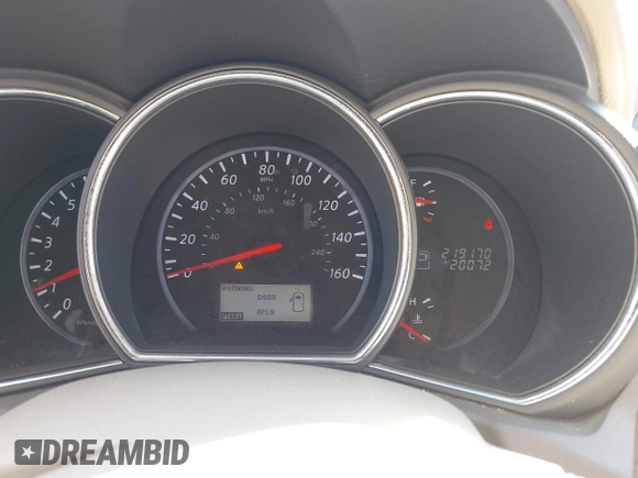 2011 Nissan Murano LE with VIN JN8AZ1MU3BW055706, listed as a IAAI auction lot 42230783 with 219,170 mi miles and . Bid and sale history available at DreamBid. Image 7.