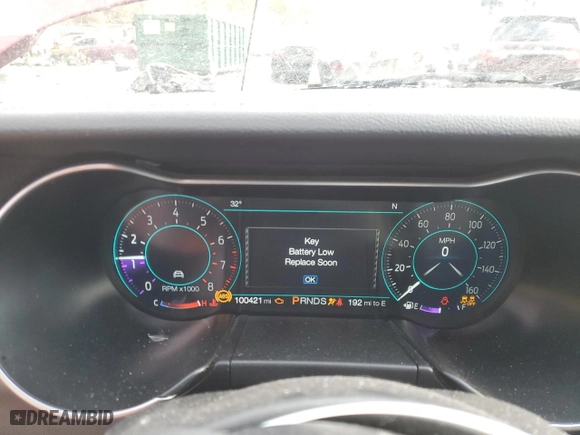 2019 Ford Mustang EcoBoost with VIN 1FATP8UH2K5187647, listed as a Copart auction lot 89340145 with 100,421 mi miles and Salvage Title. Bid and sale history available at carsss.com. Image 9.