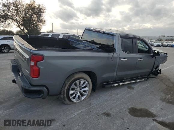 2020 Chevrolet Silverado 1500 Custom with VIN 1GCRWBEH5LZ228267, listed as a Copart auction lot 87380864 with 52,233 mi miles and Non Repairable. Bid and sale history available at carsss.com. Image 3.