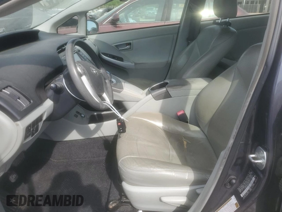 2012 Toyota Prius One with VIN JTDKN3DU4C5463663, listed as a Copart auction lot 53476965 with 185,962 mi miles and Salvage Title. Bid and sale history available at DreamBid. Image 7.