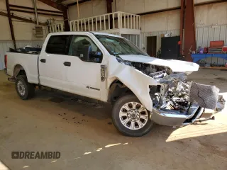 2022 Ford Super Duty F-250 SRW XL with VIN 1FT7W2BT1NEE58379, listed as a Copart auction lot 42942975 with 0 mi miles and Salvage Title. Bid and sale history available at carsss.com. Image 4.