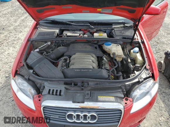 2005 Audi A4 3.2L with VIN WAUDG68E35A423413, listed as a Copart auction lot 72881194 with 154,024 mi miles and Salvage Title. Bid and sale history available at carsss.com. Image 11.