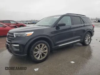 2020 Ford Explorer XLT z VIN 1FMSK7DH4LGA44778, wystawiony jako Copart lot #46274005 z przebiegiem 88 090 mil mil oraz Szkoda całkowita • Salvage title. Historia ofert i sprzedaży dostępna na DreamBid. Obrazek 1.