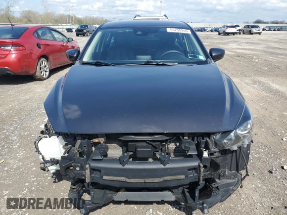 2017 Mazda 3 Touring with VIN 3MZBN1V71HM143468, listed as a Copart auction lot 55250265 with 61,611 mi miles and Salvage Title. Bid and sale history available at DreamBid. Image 5.