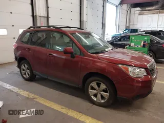 2014 Subaru Forester Premium z VIN JF2SJAEC1EH555726, wystawiony jako IAAI lot #41680381 z przebiegiem 85 528 mil mil oraz . Historia ofert i sprzedaży dostępna na DreamBid. Obrazek 1.