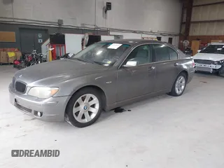 2007 BMW 7 Series 750i with VIN WBAHL835X7DT08227, listed as a IAAI auction lot 42620623 with 177,516 mi miles and . Bid and sale history available at DreamBid. Image 2.