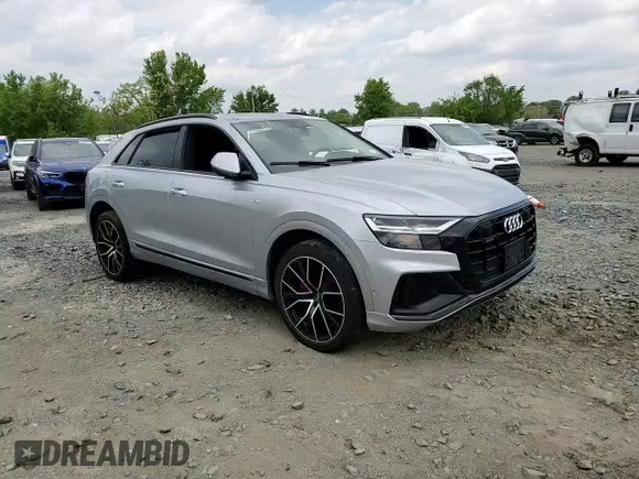 2019 Audi Q8 Premium Plus with VIN WA1EVAF10KD026245, listed as a Copart auction lot 50052993 with 44,522 mi miles. Bid and sale history available at carsss.com. Image 11.