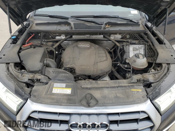 2019 Audi Q5 Premium Plus with VIN WA1BNAFY7K2033026, listed as a Copart auction lot 45955385 with 16,657 mi miles and Salvage Title. Bid and sale history available at carsss.com. Image 12.
