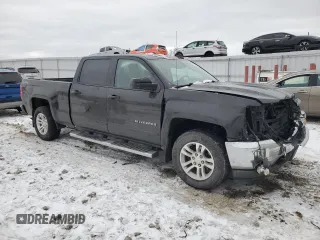 2017 Chevrolet Silverado 1500 LT with VIN 1GCUKREC7HF163496, listed as a Copart auction lot 89000345 with 89,827 mi miles and Non Repairable. Bid and sale history available at DreamBid. Image 4.