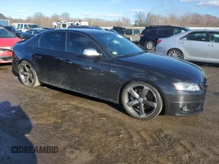2012 Audi S4 Prestige with VIN WAUKGAFL9CA114943, listed as a Copart auction lot 44498095 with 111,409 mi miles and Clean Title. Bid and sale history available at carsss.com. Image 4.
