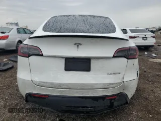 2022 Tesla Model Y Performance with VIN 7SAYGDEF1NF403693, listed as a Copart auction lot 53575845 with 34,302 mi miles and Salvage title. Bid and sale history available at DreamBid. Image 6.