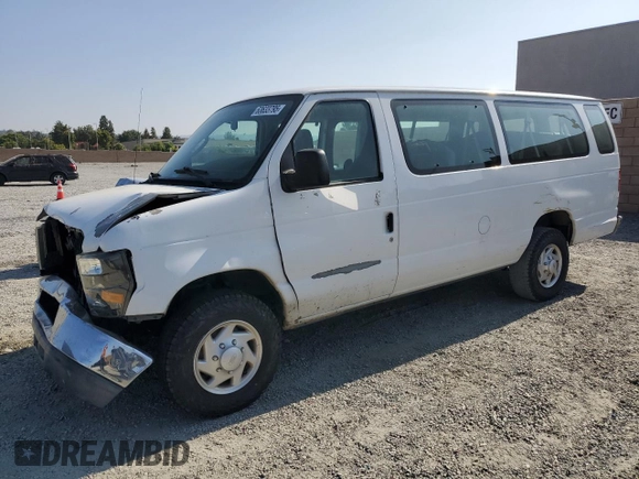2011 Ford Econoline Passenger XL with VIN 1FBSS3BL9BDA69538, listed as a Copart auction lot 63633795 with 200,023 mi miles and Salvage title. Bid and sale history available at DreamBid. Image 1.