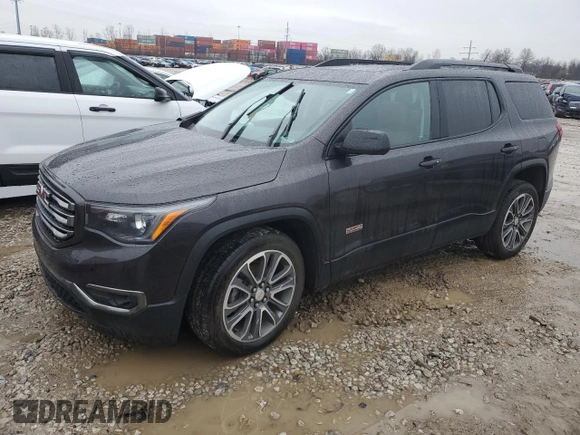 2017 GMC Acadia SLT with VIN 1GKKNVLS9HZ244827, listed as a Copart auction lot 85235574 with 89,710 mi miles and Salvage Title. Bid and sale history available at DreamBid. Image 1.