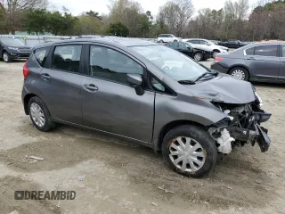 2016 Nissan Note S with VIN 3N1CE2CPXGL393265, listed as a Copart auction lot 51926195 with 142,455 mi miles and Salvage Title. Bid and sale history available at DreamBid. Image 4.