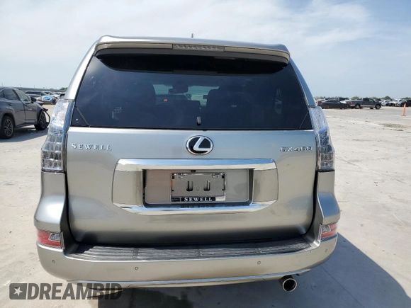 2023 Lexus GX with VIN JTJAM7BX1P5356785, listed as a Copart auction lot 53497765 with 0 mi miles and Salvage Title. Bid and sale history available at carsss.com. Image 6.