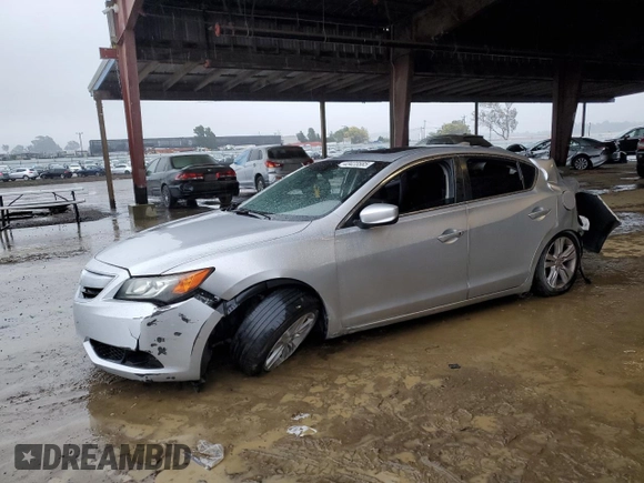 2013 Acura ILX with VIN 19VDE1F39DE011918, listed as a Copart auction lot 43423585 with 75,203 mi miles and Salvage Title. Bid and sale history available at carsss.com. Image 1.