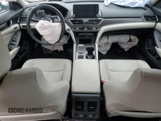 2021 Honda Accord Touring with VIN 1HGCV2F93MA015884, listed as a Copart auction lot 52591885 with Not provided miles and Non repairable. Bid and sale history available at DreamBid. Image 8.