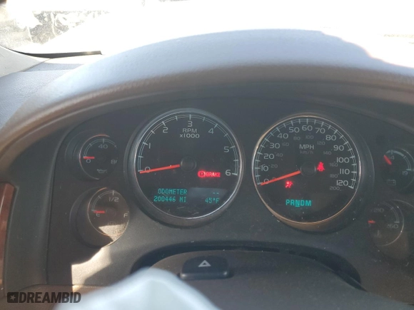 2013 Chevrolet Suburban LT with VIN 1GNSCJE00DR311435, listed as a Copart auction lot 42868595 with 200,446 mi miles and Salvage Title. Bid and sale history available at carsss.com. Image 9.