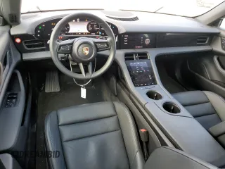 2024 Porsche Taycan with VIN WP0AA2Y1XRSA12641, listed as a Copart auction lot 44576355 with 4,449 mi miles and Salvage Title. Bid and sale history available at DreamBid. Image 8.