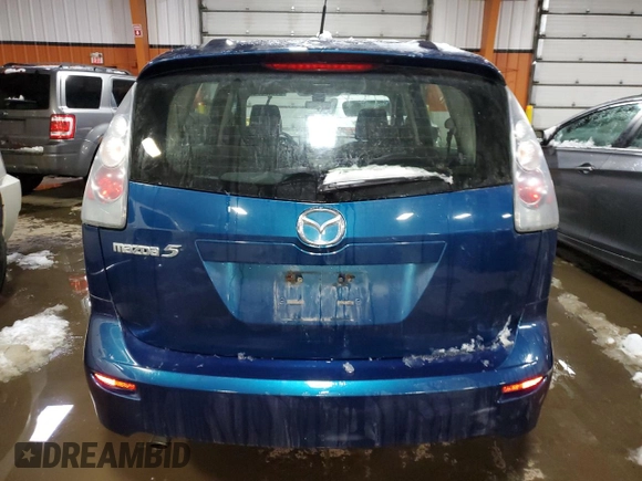 2006 Mazda 5 Sport with VIN JM1CR293X60131084, listed as a Copart auction lot 81842574 with 84,947 mi miles and Clean Title. Bid and sale history available at DreamBid. Image 6.