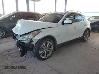 2014 Infiniti QX50 Journey with VIN JN1BJ0HR2EM192730, listed as a Copart auction lot 46602265 with 120,859 mi miles and Salvage Title. Bid and sale history available at carsss.com. Image 1.